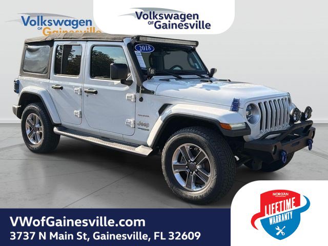 Used 2018 Jeep Wrangler Unlimited Sahara AWD/4WD image 1