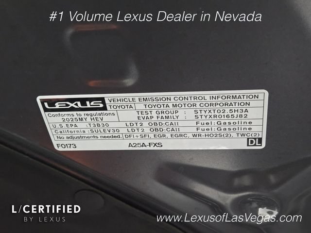 Certified 2025 Lexus RX 350 w/ Convenience Package AWD/4WD image 29