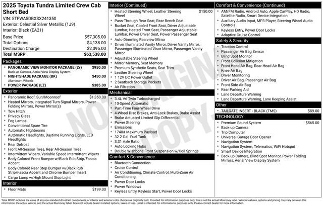 Used 2025 Toyota Tundra Limited image 40