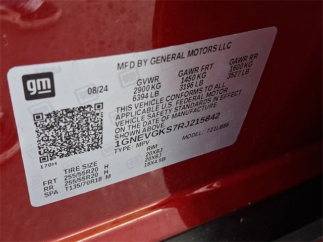 Certified 2024 Chevrolet Traverse LT w/ Midnight/Sport Edition image 26