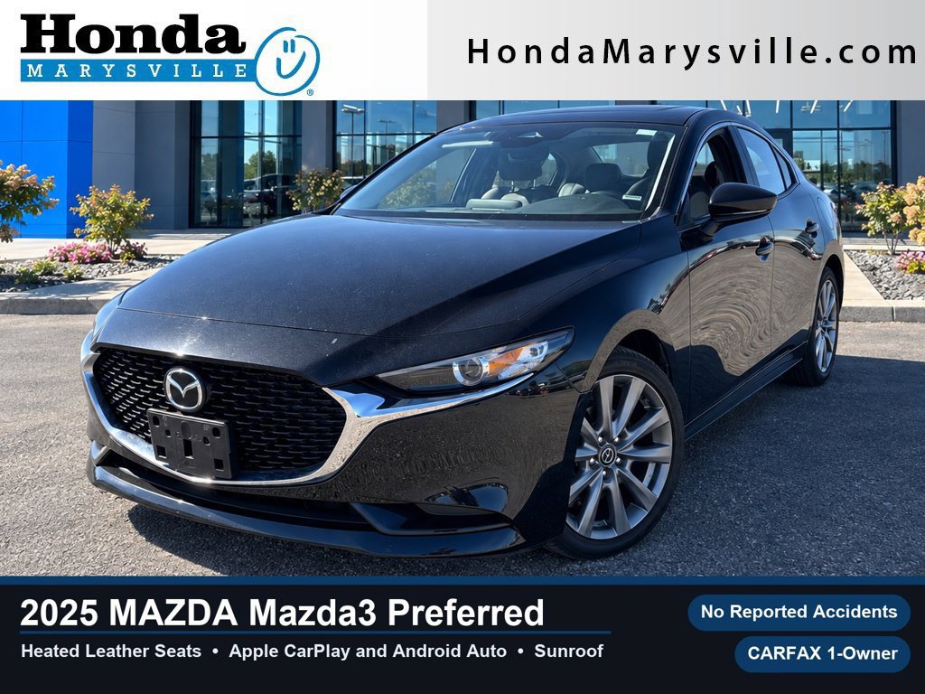 Used 2025 MAZDA MAZDA3 s FWD image 1