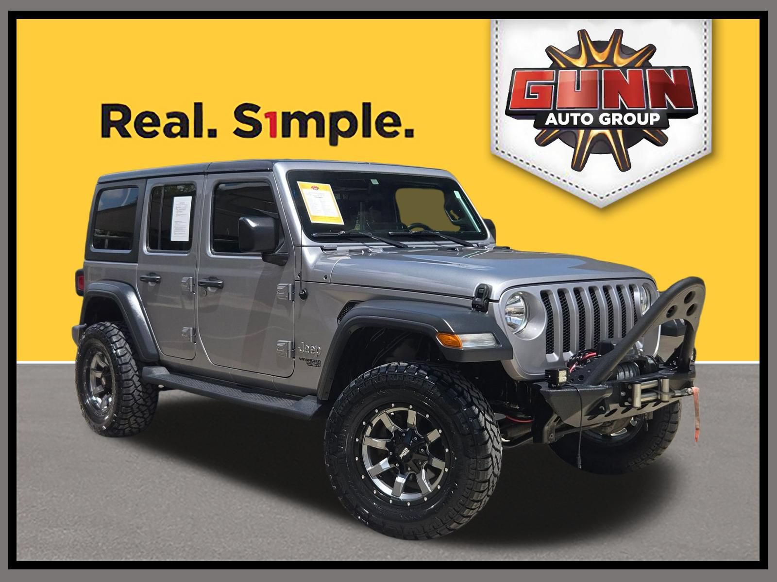 Used 2018 Jeep Wrangler Unlimited Sport S AWD/4WD image 1