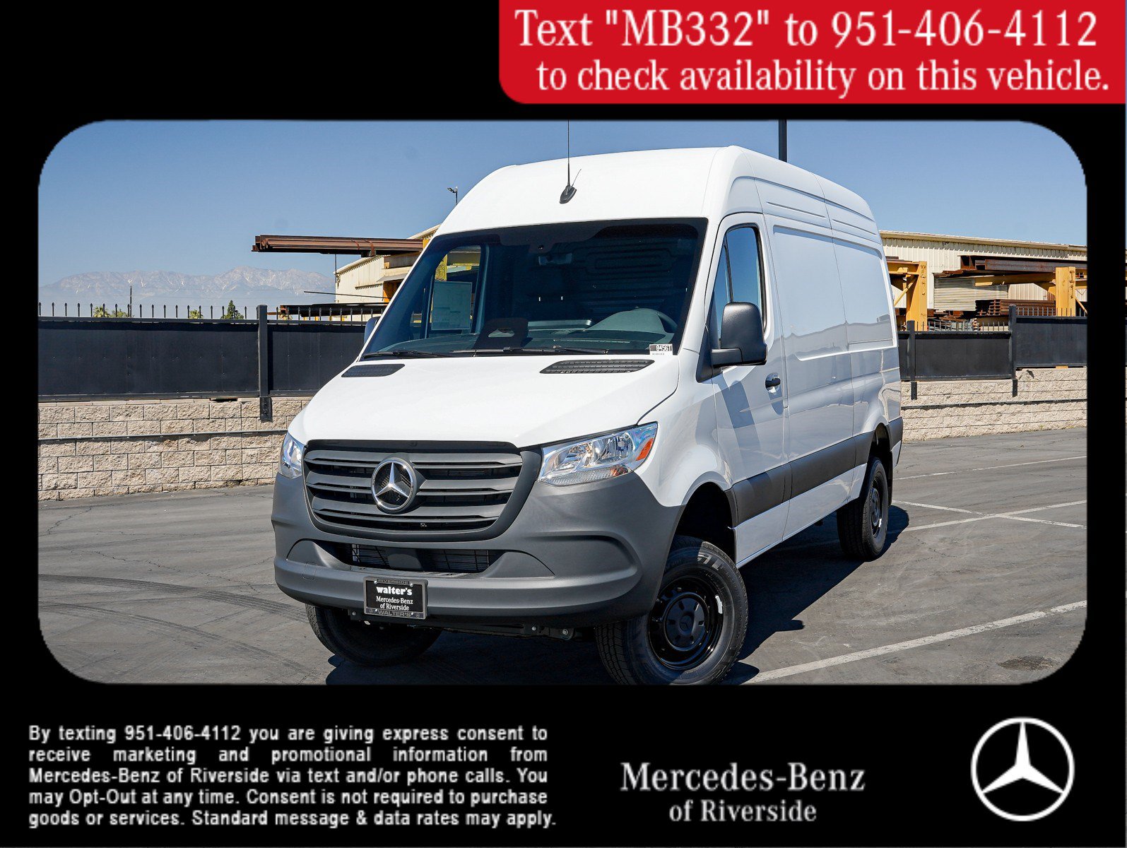 New 2026 Mercedes-Benz Sprinter 2500 image 1