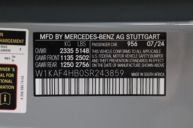Certified 2025 Mercedes-Benz C 300 4MATIC Sedan image 32