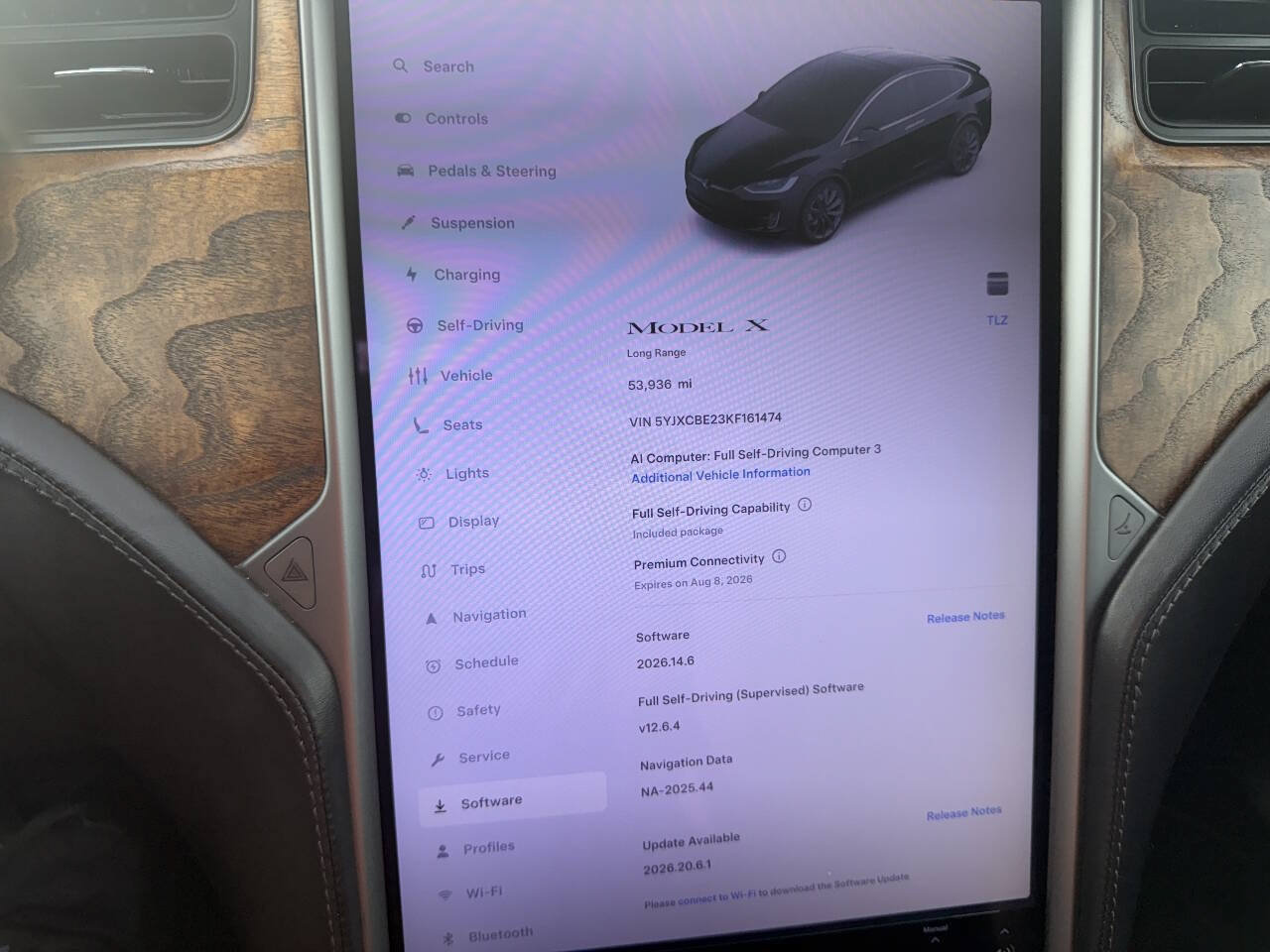 Used 2019 Tesla Model X Long Range AWD/4WD image 3