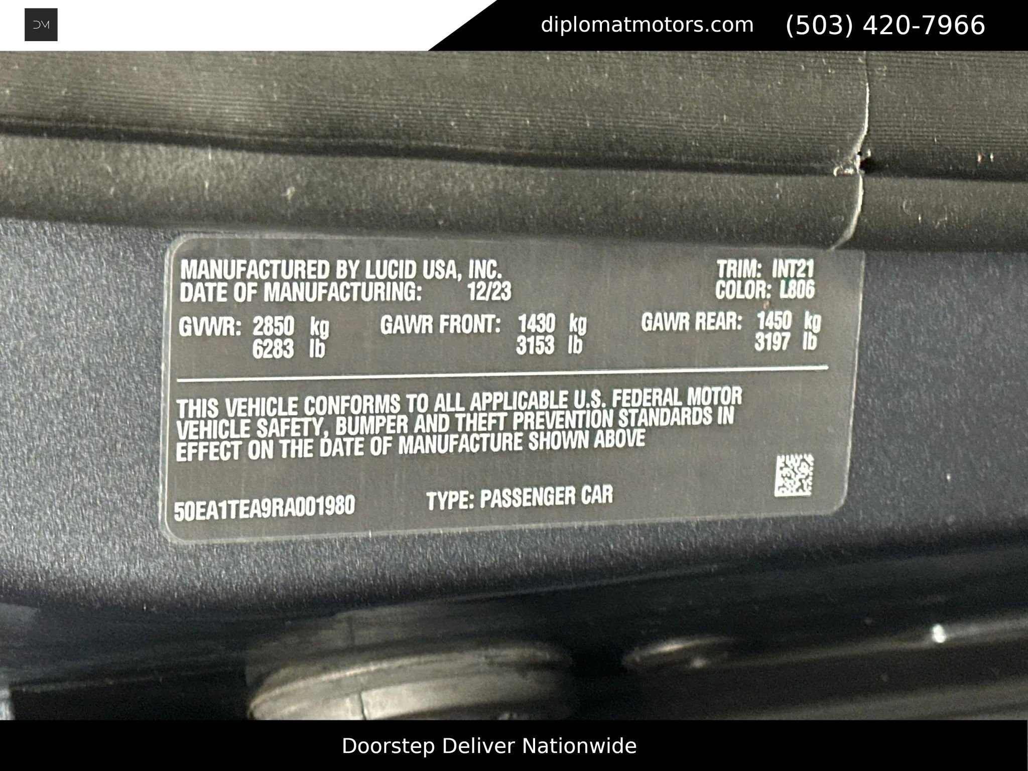 Used 2024 Lucid Air Touring image 39