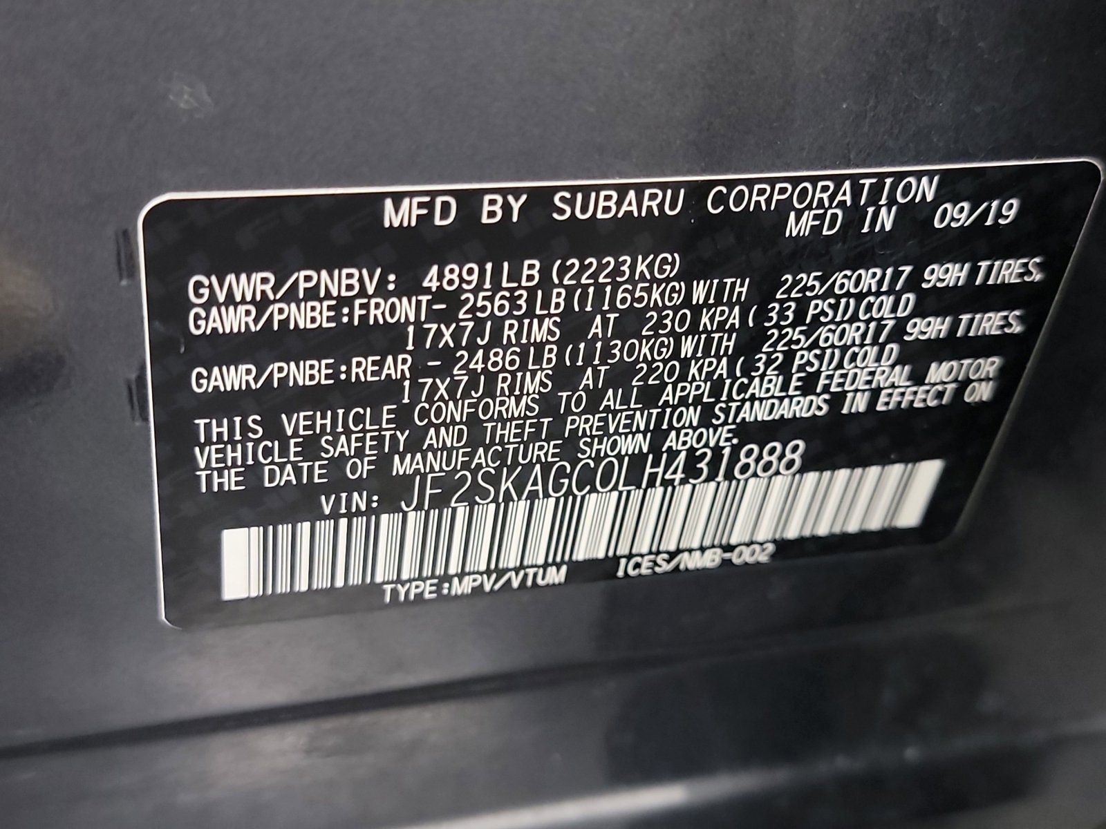 Used 2020 Subaru Forester Premium image 33