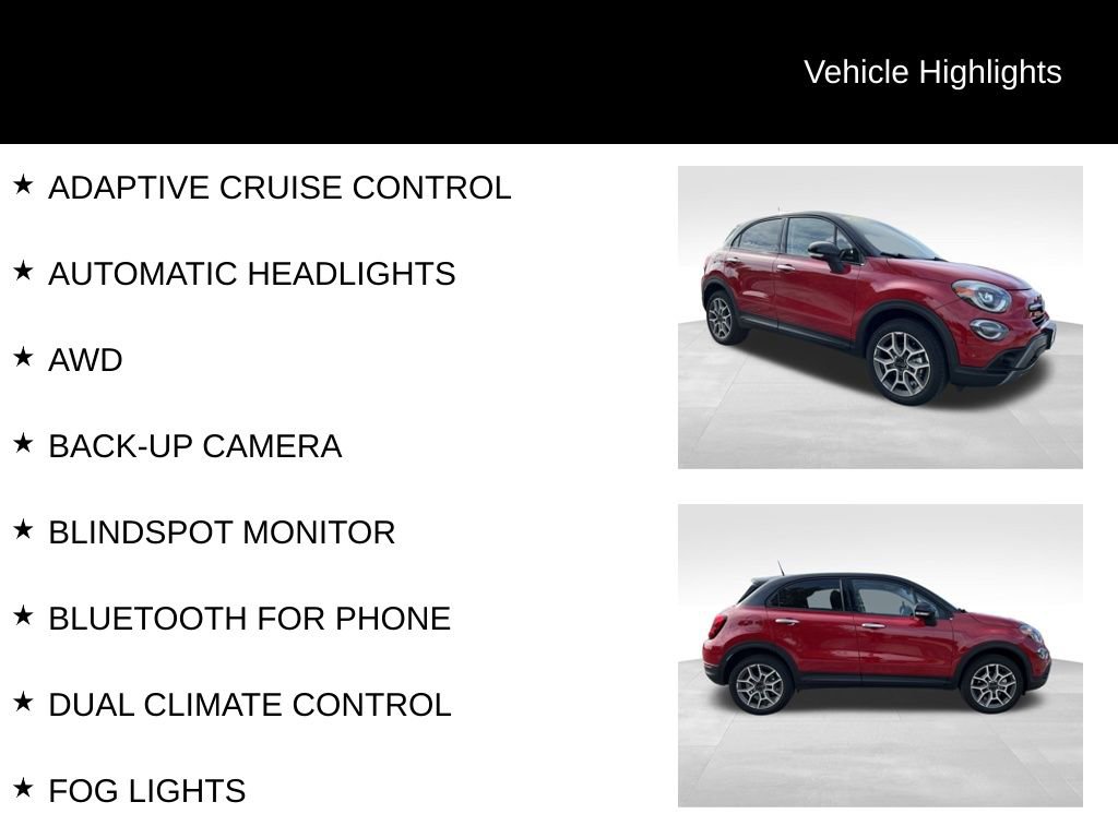 Used 2021 FIAT 500X Trekking Plus w/ Premium Group image 8