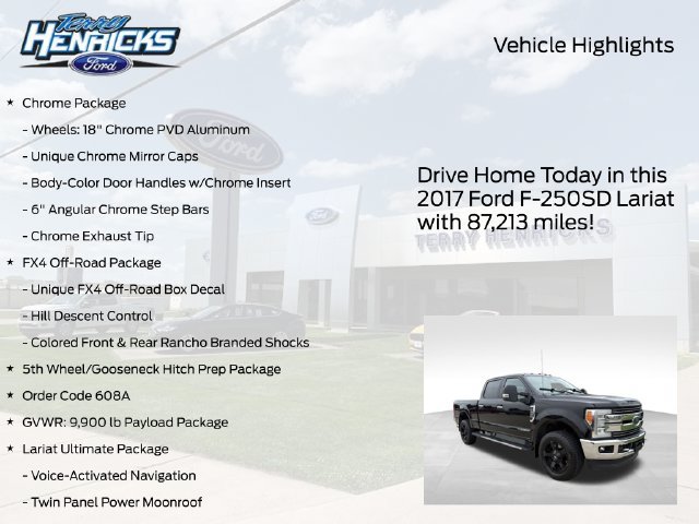 Used 2017 Ford F250 Lariat w/ Lariat Ultimate Package AWD/4WD image 4