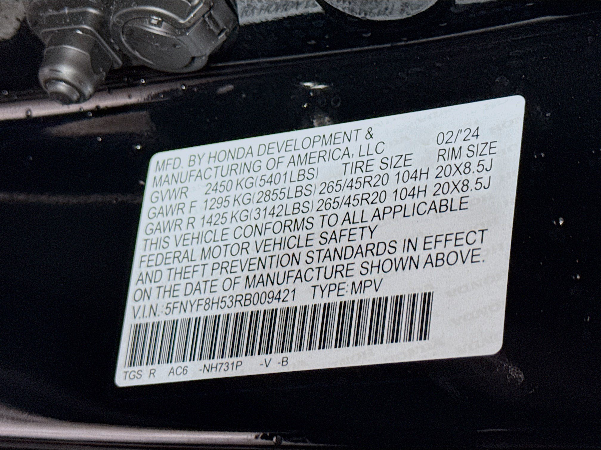 Used 2024 Honda Passport EX-L image 40