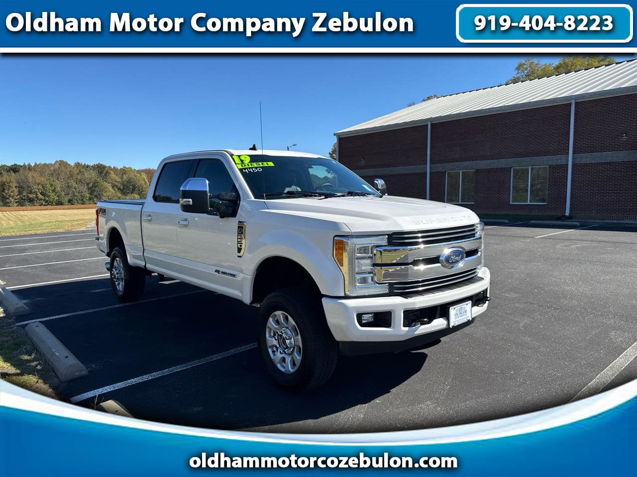 Used 2019 Ford F250 Lariat w/ Lariat Ultimate Package