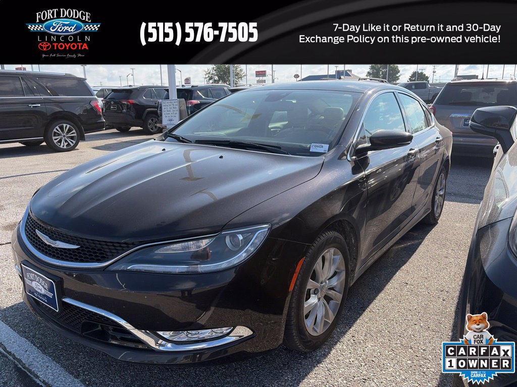 Used 2015 Chrysler 200 C w/ Navigation & Sound Group I