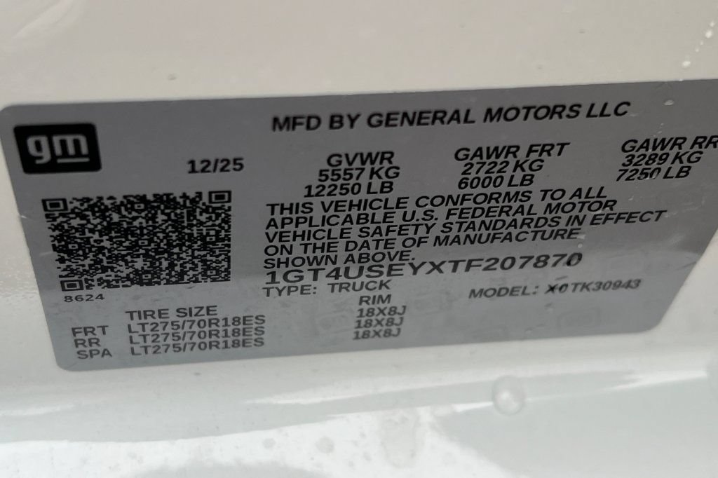 New 2026 GMC Sierra 3500 Pro w/ 1SA Pro Safety Plus Package AWD/4WD image 21