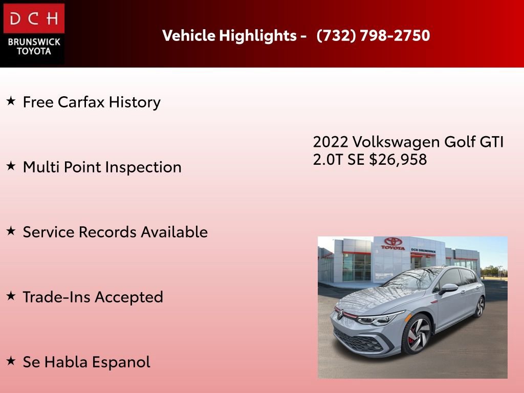 Used 2022 Volkswagen GTI SE image 4