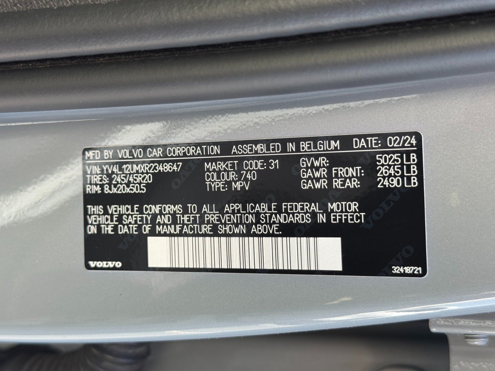 Used 2024 Volvo XC40 B5 Ultimate w/ Protection Package Premier AWD/4WD image 46