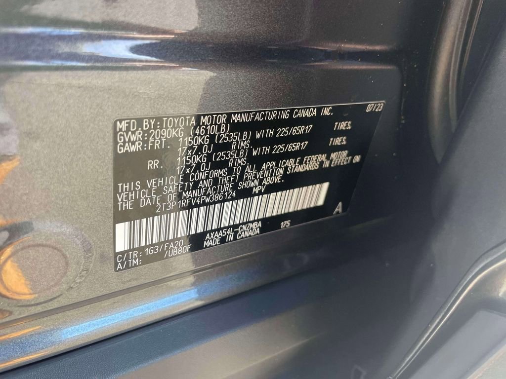 Used 2023 Toyota RAV4 XLE w/ Convenience Package image 20