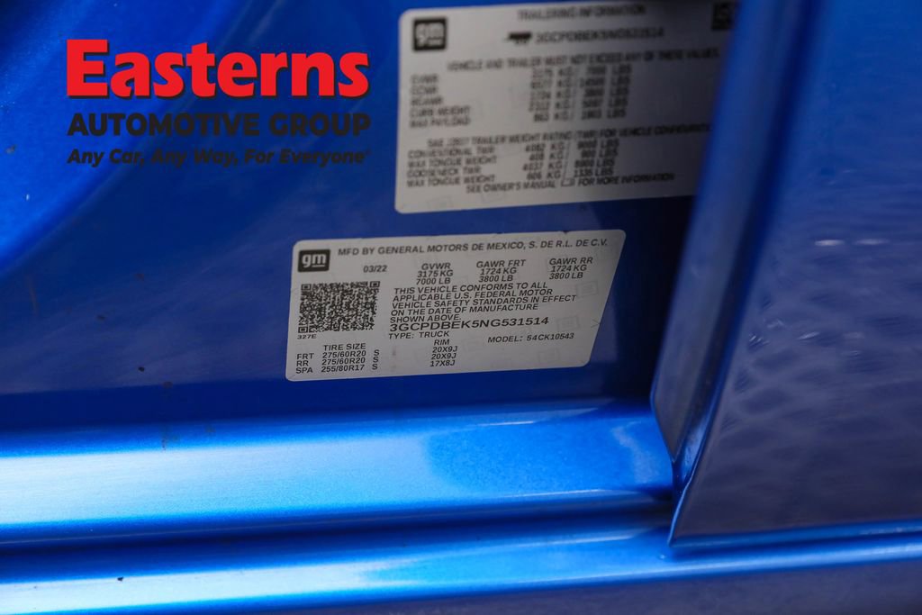 Used 2022 Chevrolet Silverado 1500 Custom image 34