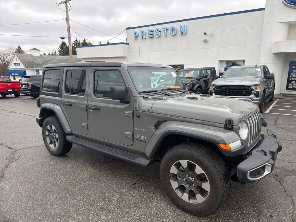 Used 2022 Jeep Wrangler Unlimited Sahara w/ Dual Top Group image 2