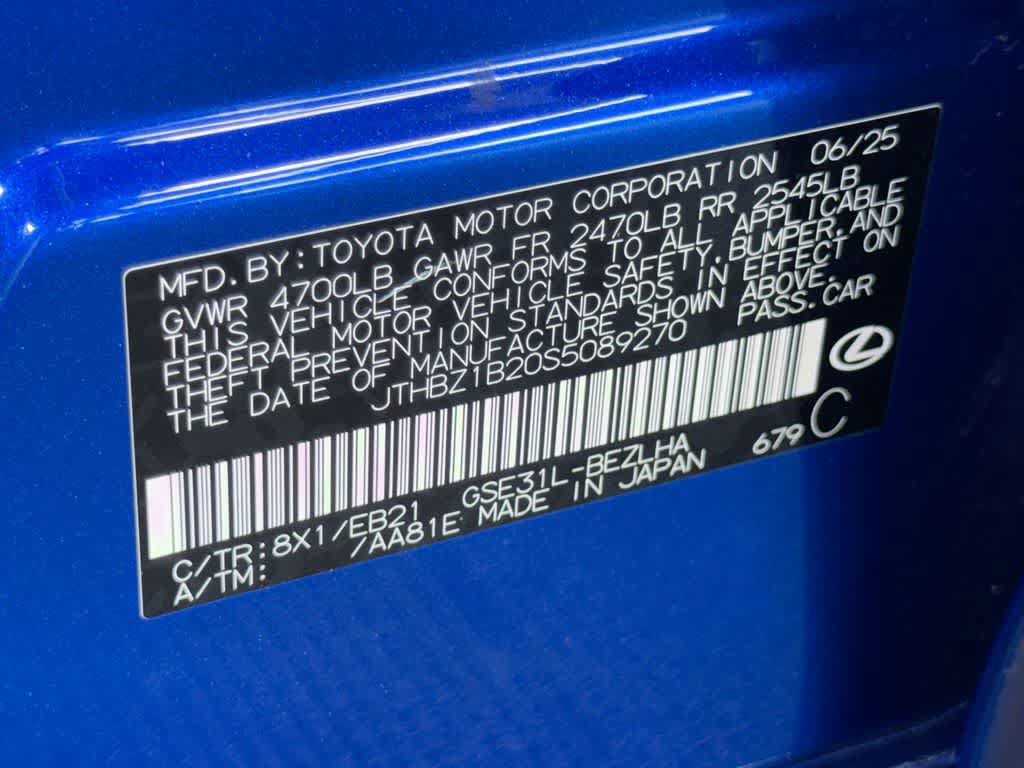 Used 2025 Lexus IS 350 F Sport w/ Accessory Package 2 RWD image 29