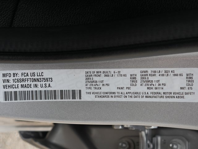 Used 2022 RAM 1500 Big Horn w/ Trailer Tow Group image 25