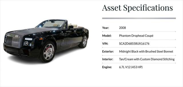 Used 2008 Rolls-Royce Phantom Drophead Coupe RWD image 10