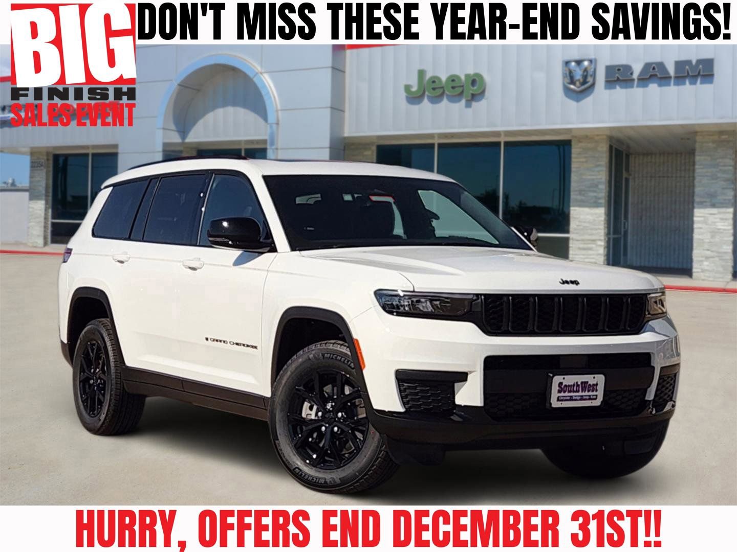 New 2025 Jeep Grand Cherokee L Altitude