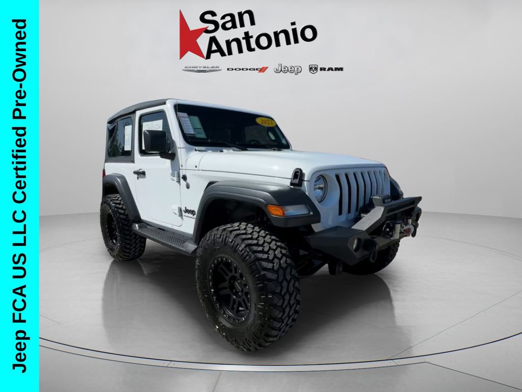 Certified 2023 Jeep Wrangler Sport AWD/4WD image 1