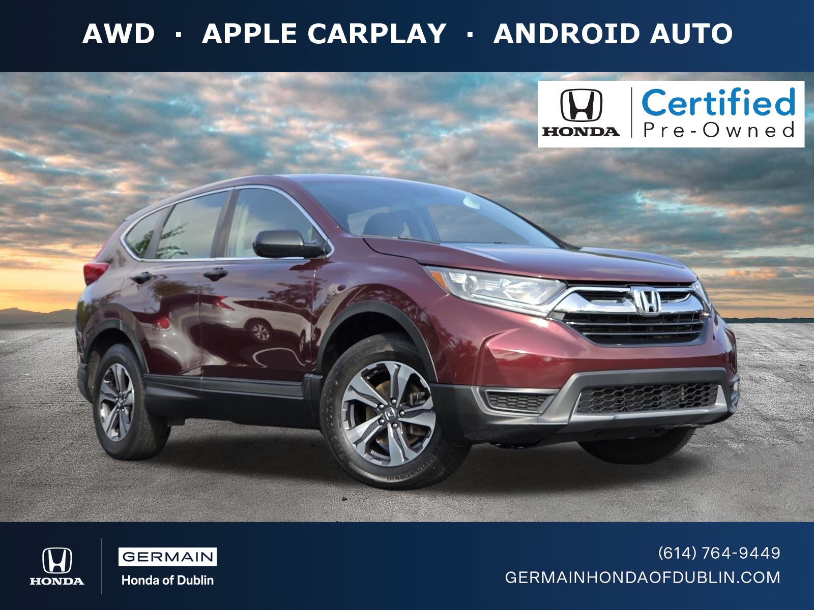 Used 2018 Honda CR-V LX