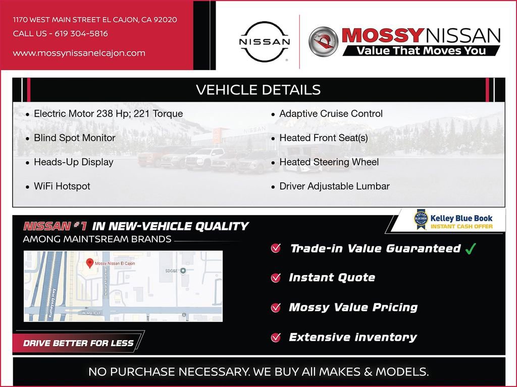 Used 2024 Nissan Ariya FWD image 3