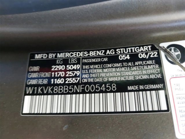 Used 2022 Mercedes-Benz SL 63 AMG 4MATIC w/ Driver Assistance Package image 43