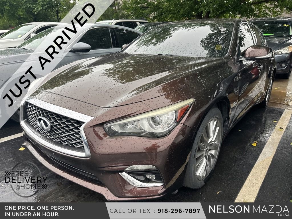 Used 2018 INFINITI Q50 Luxe w/ Essential Package (3.0T Luxe) AWD/4WD image 1