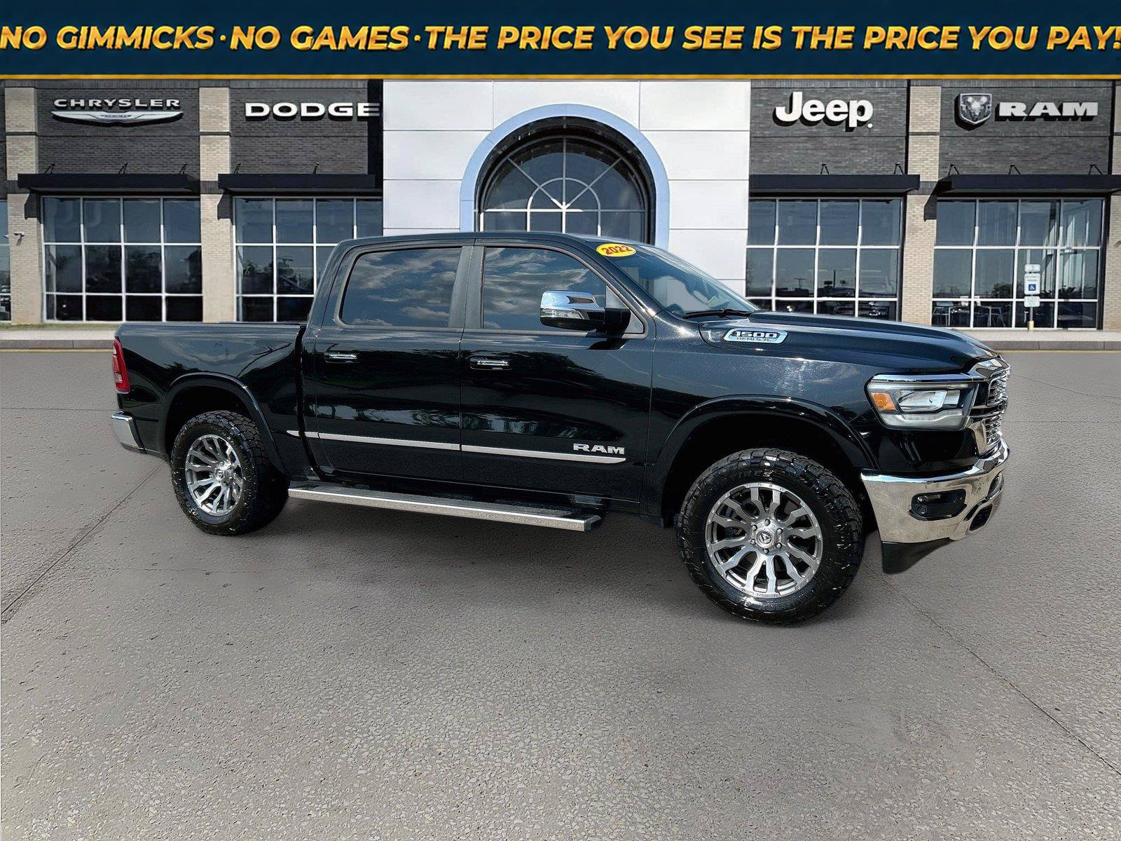Used 2022 RAM 1500 Laramie AWD/4WD video 1
