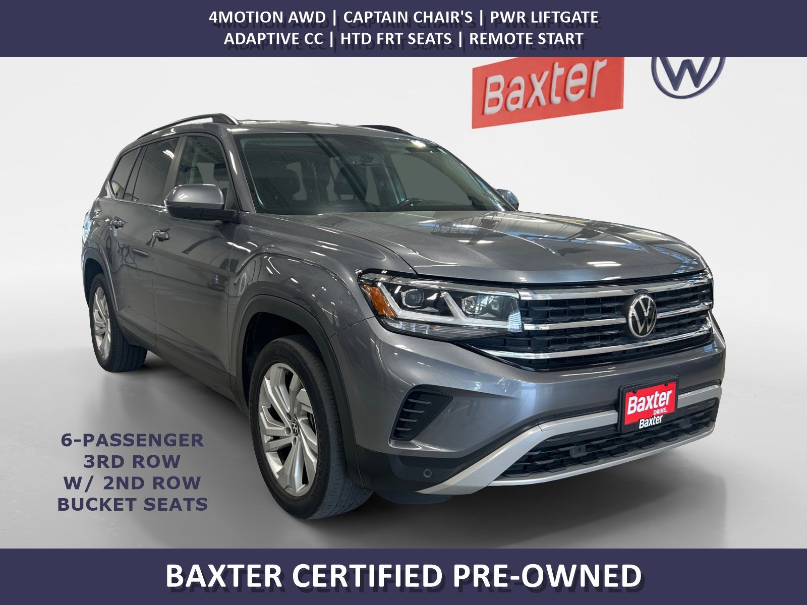 Used 2021 Volkswagen Atlas SE