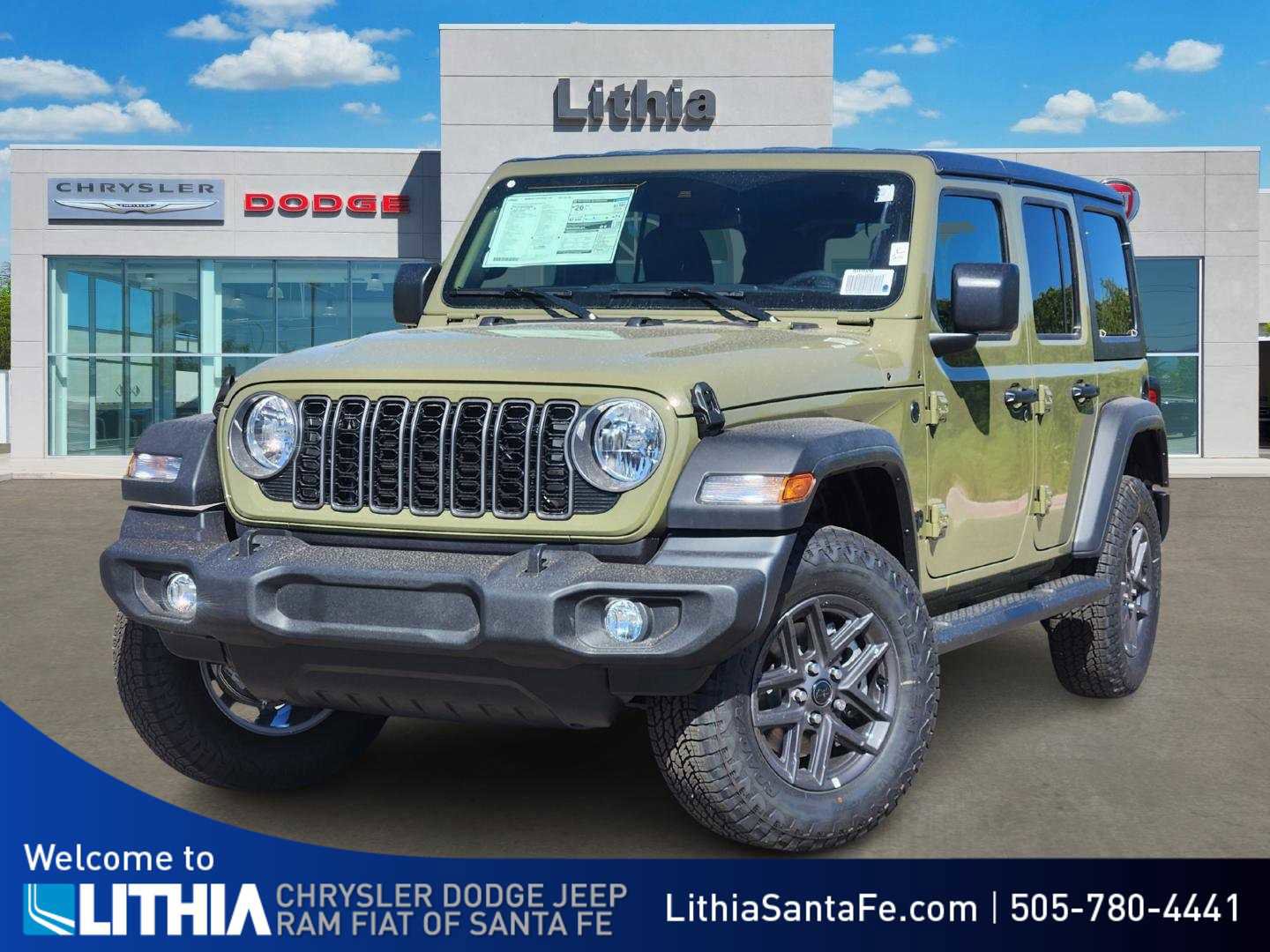 New 2025 Jeep Wrangler Sport S