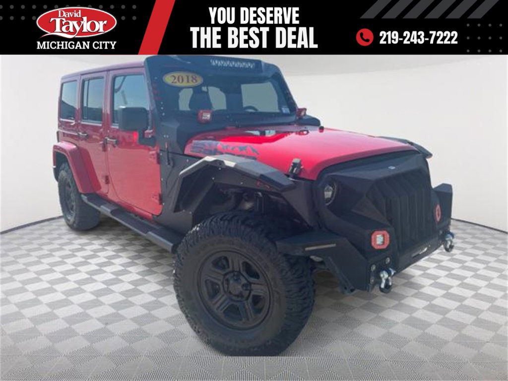 Used 2018 Jeep Wrangler Unlimited Sahara