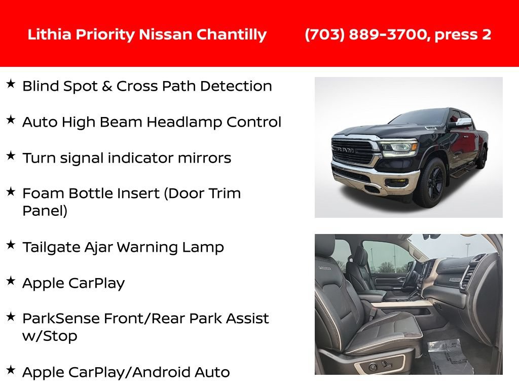 Used 2020 RAM 1500 Laramie AWD/4WD image 18