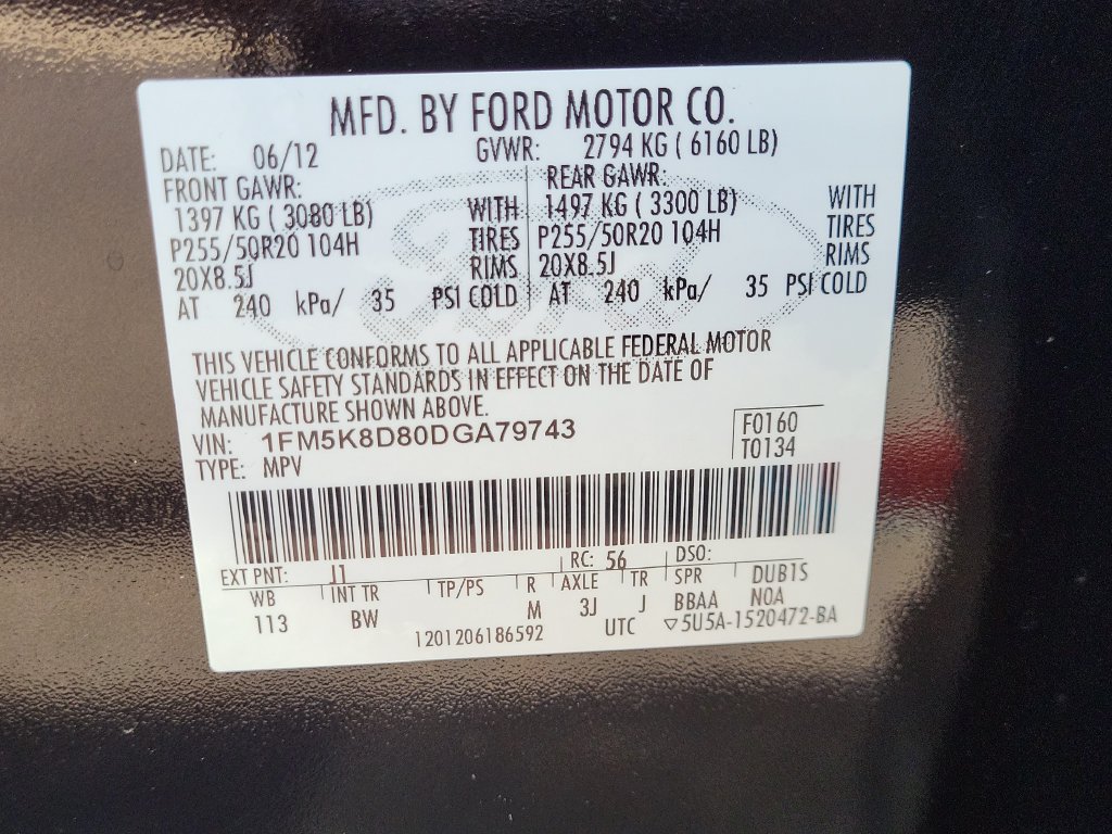 Used 2013 Ford Explorer XLT AWD/4WD image 34
