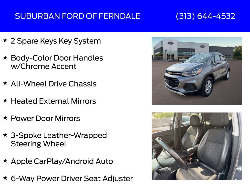 Used 2019 Chevrolet Trax LT w/ LT Convenience Package AWD/4WD image 13