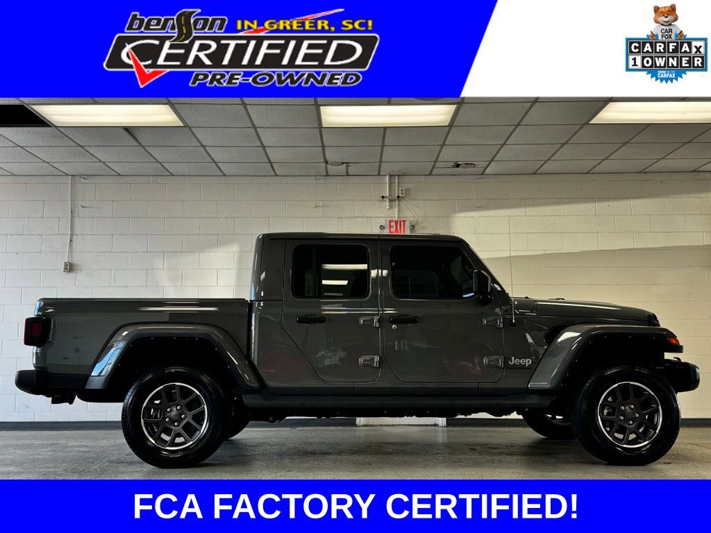 Certified 2022 Jeep Gladiator Overland w/ Popular Equipment Package image 1