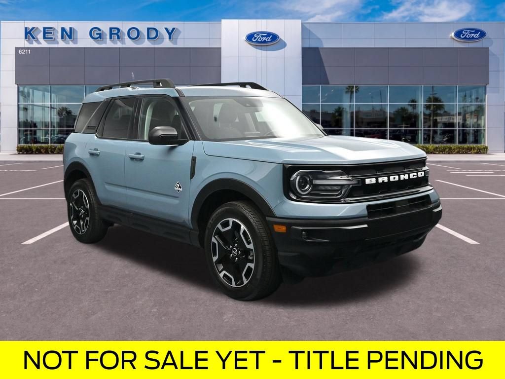 Certified 2023 Ford Bronco Sport Outer Banks w/ Tech Package