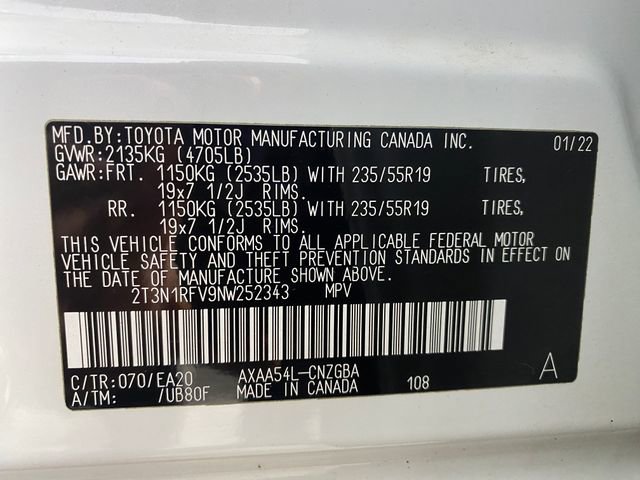 Certified 2022 Toyota RAV4 Limited AWD/4WD image 24