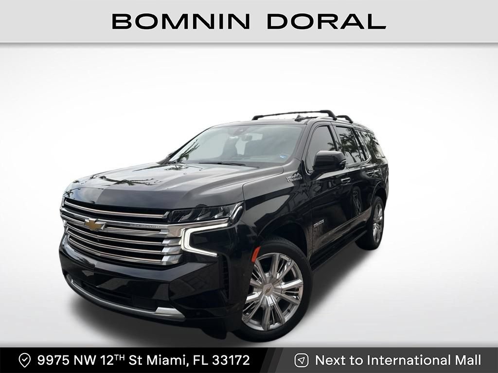 Used 2021 Chevrolet Tahoe High Country RWD image 1
