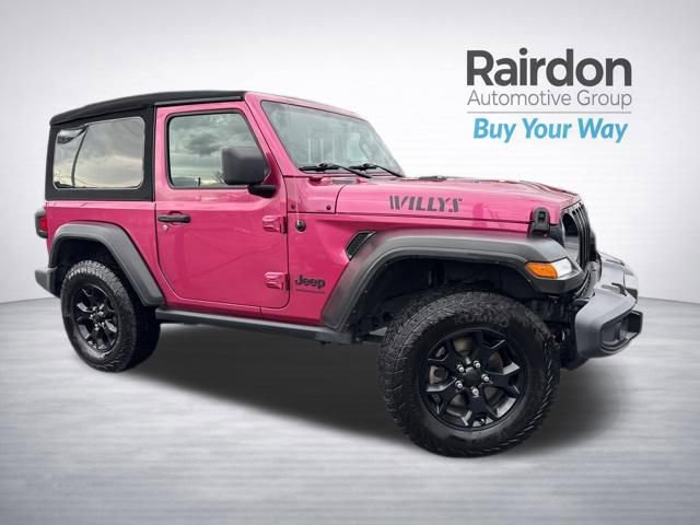 Used 2022 Jeep Wrangler Willys AWD/4WD image 1