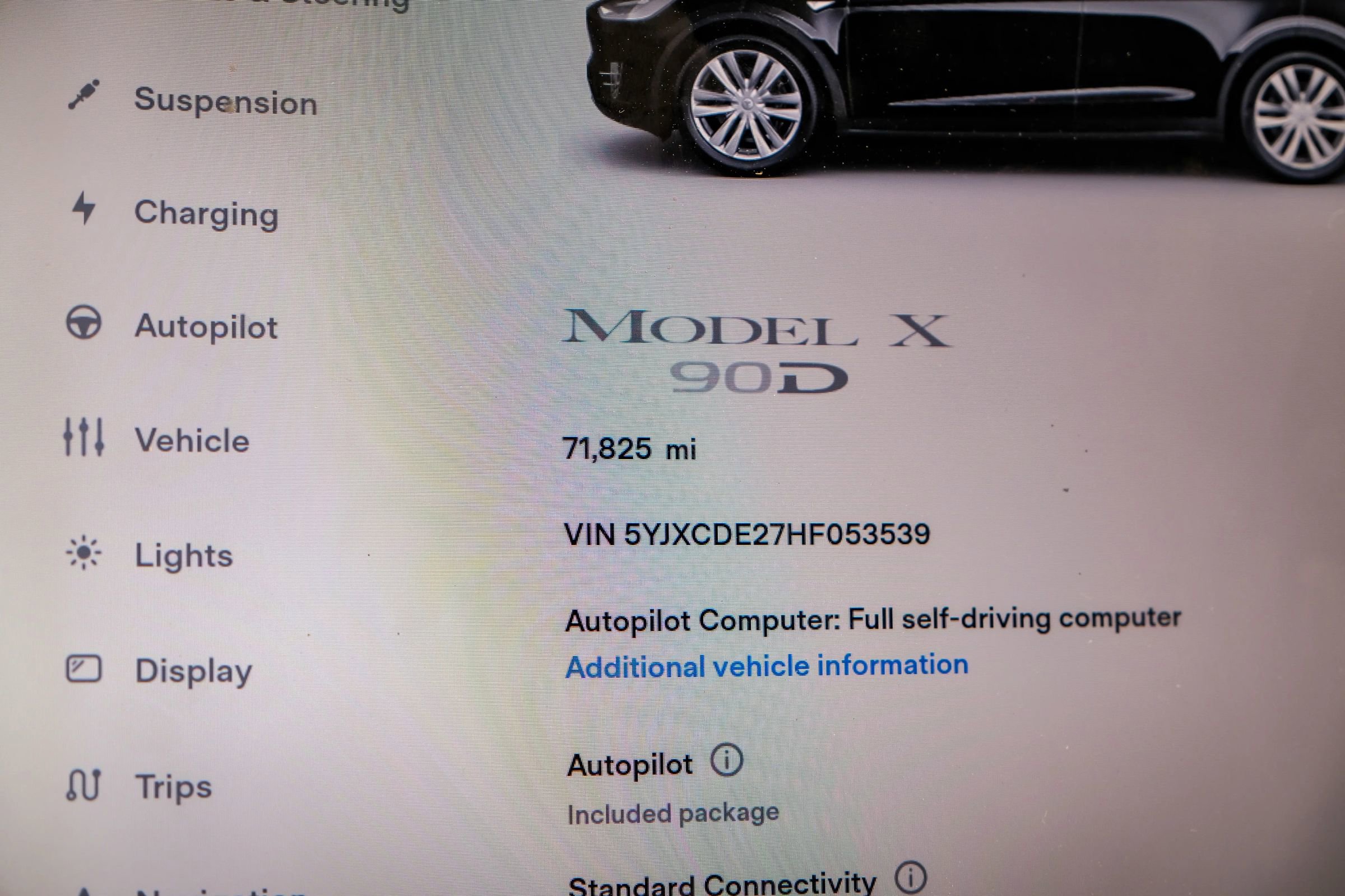 Used 2017 Tesla Model X 90D image 24