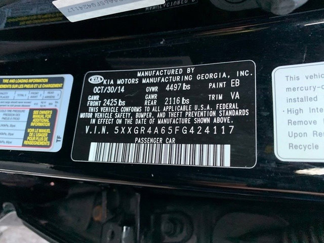 Used 2015 Kia Optima SX FWD image 33