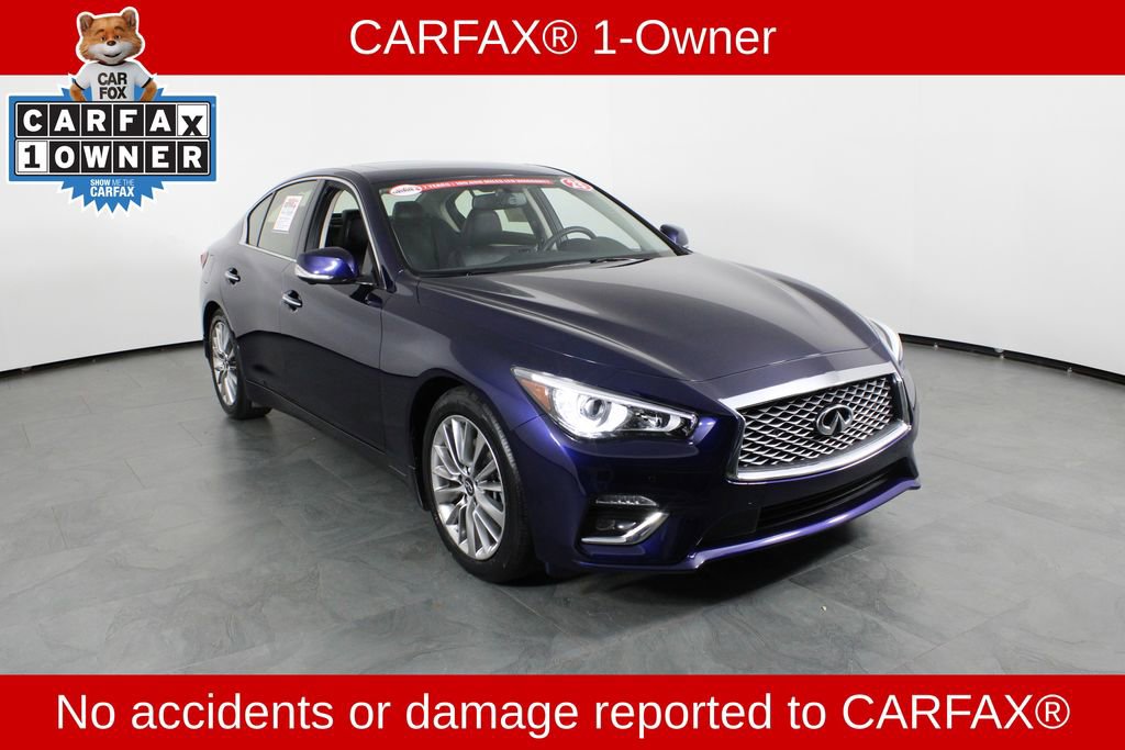 Used 2023 INFINITI Q50 Luxe w/ Cargo Package image 4