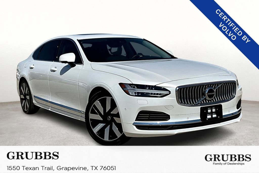 Certified 2024 Volvo S90 T8 Ultimate w/ Lounge Package