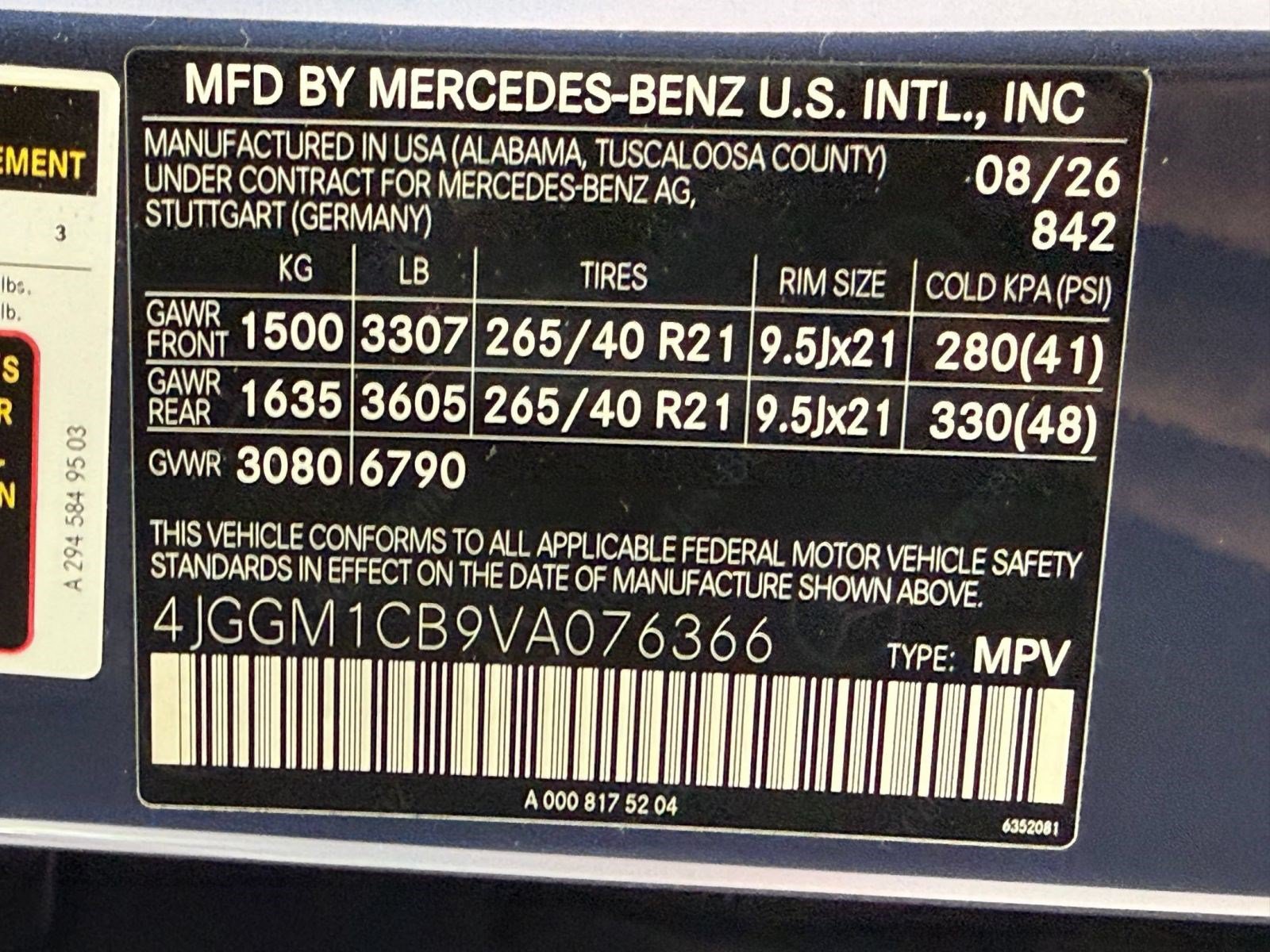 New 2027 Mercedes-Benz EQE 320 4MATIC SUV image 24