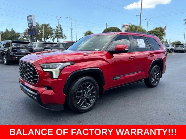 Used 2024 Toyota Sequoia Platinum RWD image 3