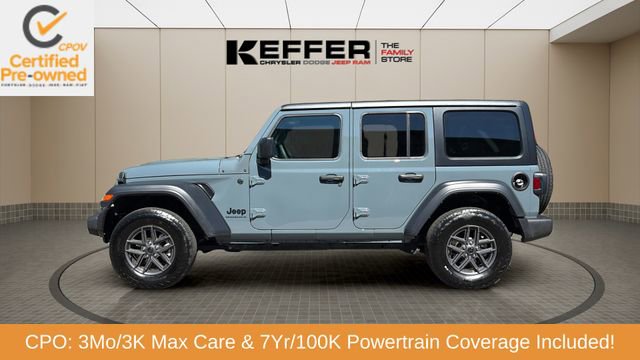 Certified 2024 Jeep Wrangler Unlimited Sport AWD/4WD image 2